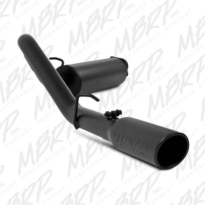 MBRP 2000-2006 Jeep Wrangler (JK) Inline-4 2.5L Inline-6 4.0L Cat Back Single Side.