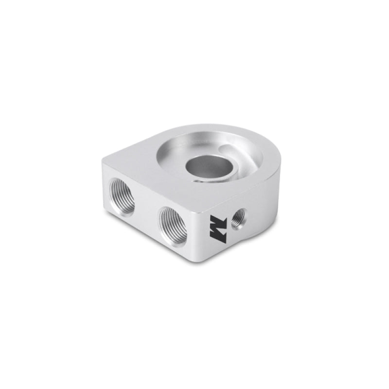 Mishimoto Silver M20 Oil Sandwich Plate.
