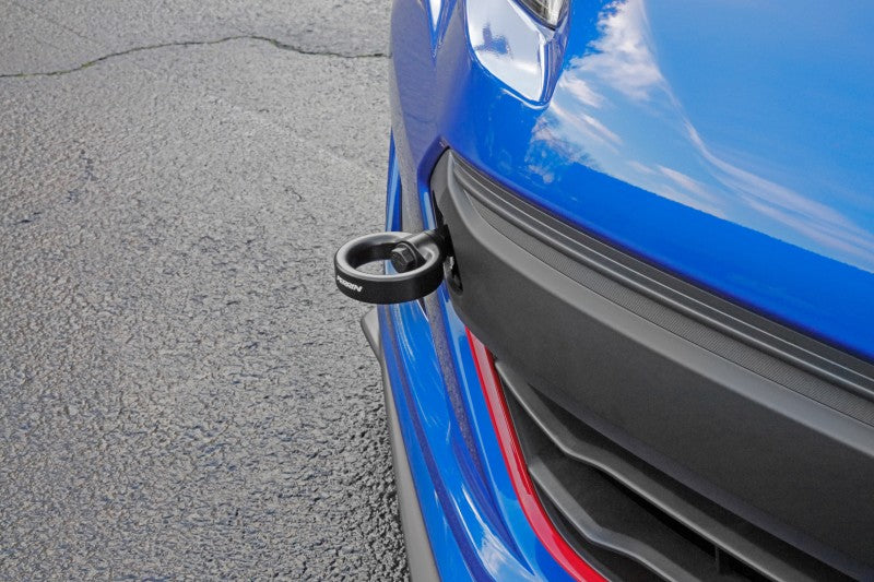 Perrin Tow Hook Kit - Front 2018+ Subaru WRX/STI - Flat Black.