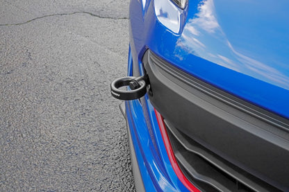 Perrin Tow Hook Kit - Front 2018+ Subaru WRX/STI - Flat Black.