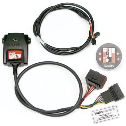 Banks Power Pedal Monster Throttle Sensitivity Booster for Use w/ Exst. iDash - 07.5-19 GM 2500/3500.