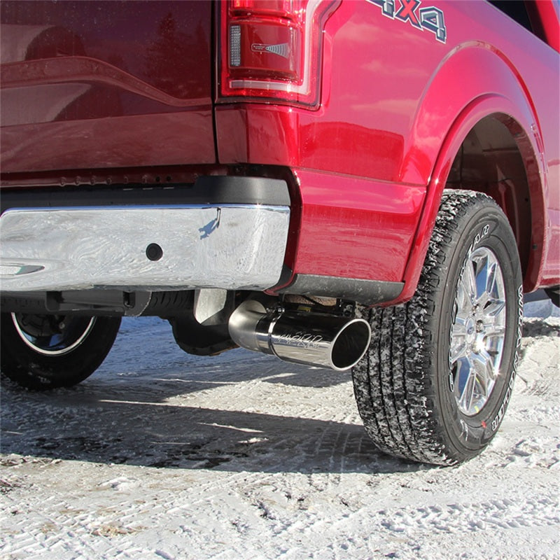 MBRP 2015 Ford F-150 2.7L / 3.5L EcoBoost 4in Cat Back Single Side T304 Exhaust System.