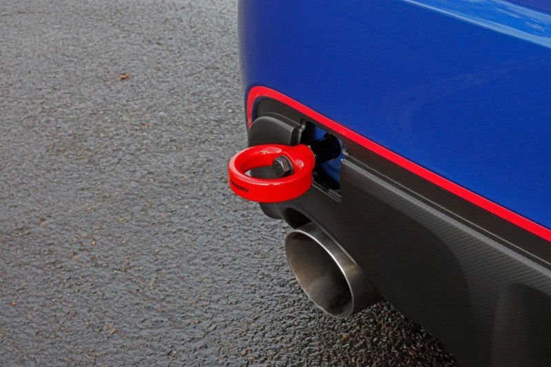 Perrin Subaru BRZ/Scion FR-S/Toyota 86 Tow Hook Kit (Rear) - Red.
