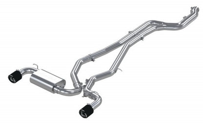 MBRP 2020+ Toyota Supra 3.0L 3in Catback Dual Rear Carbon Fiber Tips - T304.