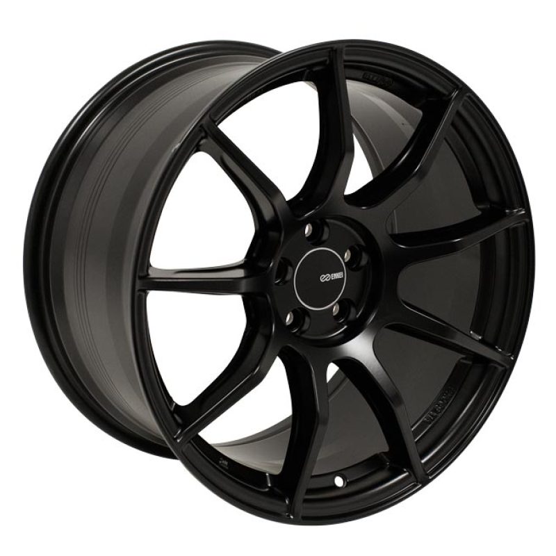 Enkei TS9 18x8.5 5x114.3 35mm Offset 72.6mm Bore Black.