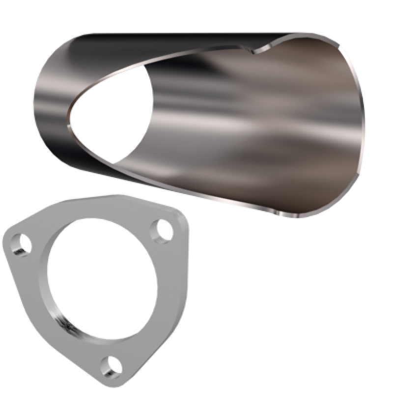 QTP 2.75in Weld-On QTEC DIY Cutout Pipe.