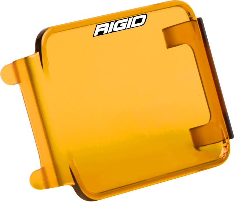 Rigid Industries Protective Polycarbonate Cover - Dually/D2 - Amber.