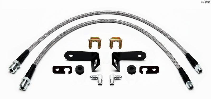 Wilwood Flexline Kit Honda CRZ 2011-up Front.