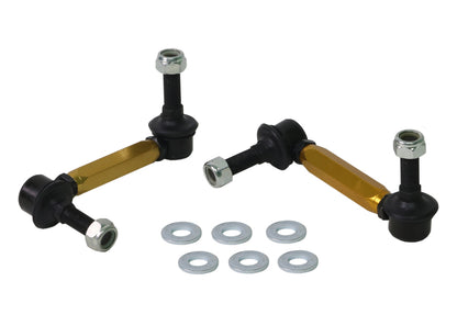 Whiteline 06-09 Toyota FJ Cruiser GSJ10 / 09+ GSJ15 Front Adjustable Heavy Duty Sway Bar Link Kit.