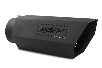 MBRP Universal Hex Tip 5in Inlet 16in length w/o Logo - Black Coated.