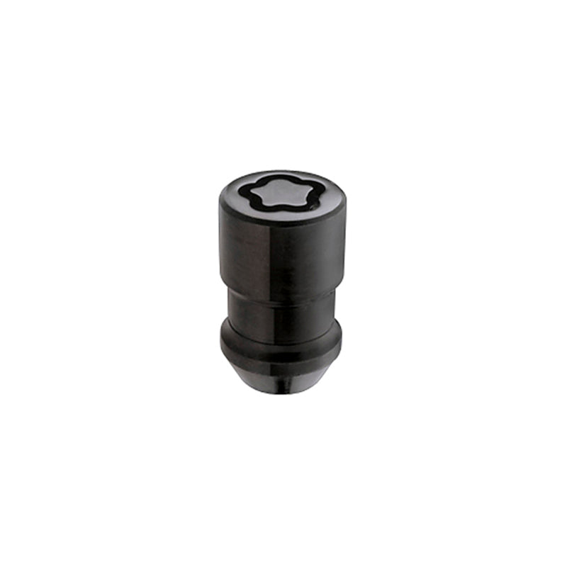 McGard Wheel Lock Nut Set - 5pk. (Cone Seat) 1/2-20 / 3/4 &13/16 Dual Hex / 1.46in. Length - Black.