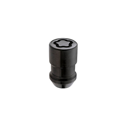 McGard Wheel Lock Nut Set - 5pk. (Cone Seat) 1/2-20 / 3/4 &13/16 Dual Hex / 1.46in. Length - Black.