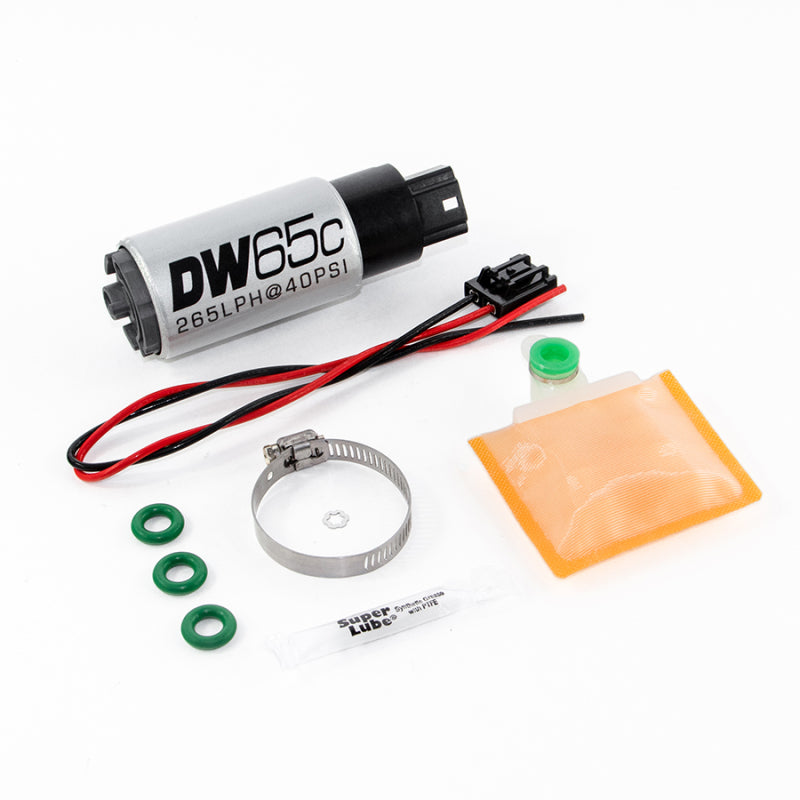DeatschWerks Ford Focus MK2 RS DW65C 265lph Compact In-Tank Fuel Pump w/Install Ki.