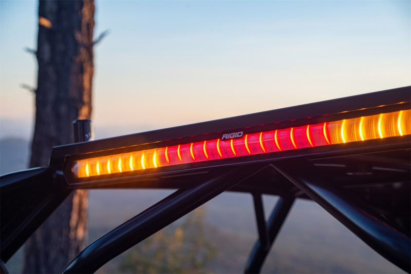 Rigid Industries 28in Chase Light Bar Universal - Rear Facing 27 Mode 5 Color LED Light Bar.