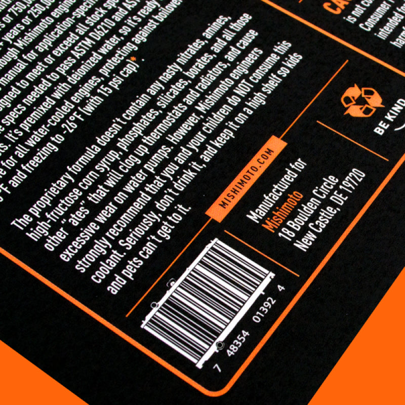 Mishimoto Liquid Chill Synthetic Engine Coolant - Premixed.