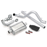 Banks Power 07-11 Jeep 3.8L Wrangler - 2dr Monster Exhaust System - SS Single Exhaust w/ Black Tip.