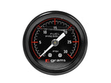 Grams Performance 0-30 PSI Fuel Pressure Gauge.