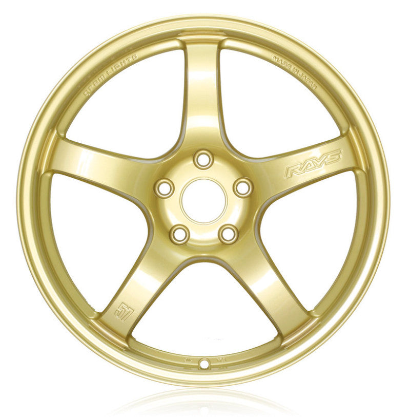 Gram Lights 57CR 17x9 +38 5x100 E8 Gold Wheel (Min Order Of 20).