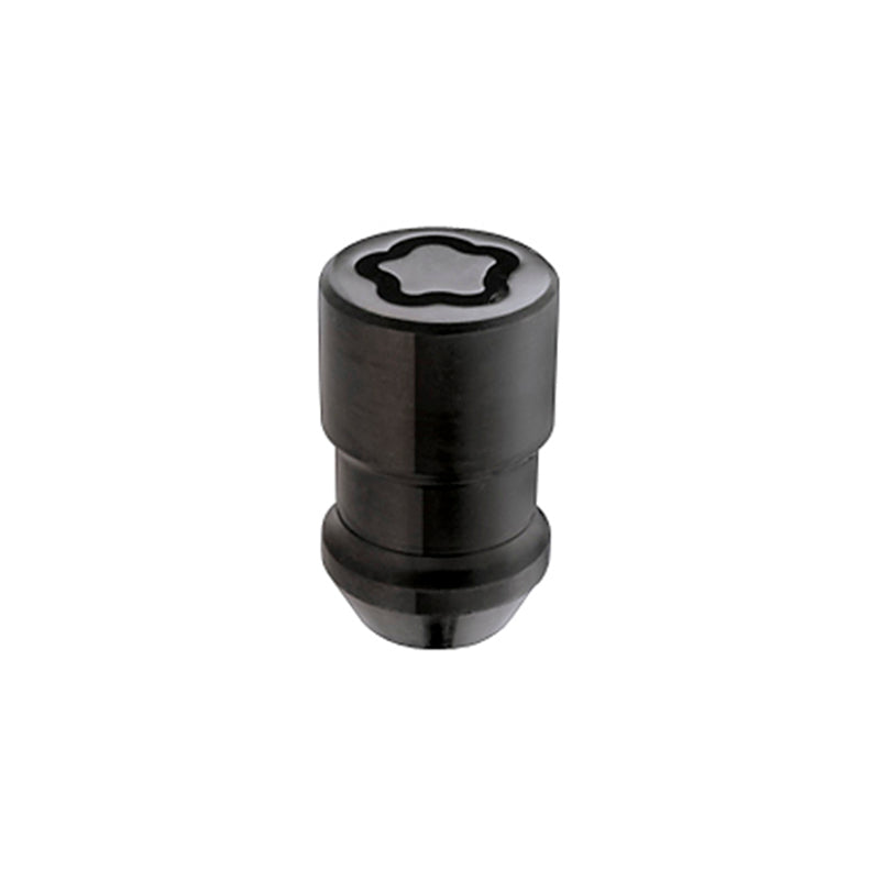 McGard Wheel Lock Nut Set - 5pk. (Cone Seat) 1/2-20 / 3/4 &13/16 Dual Hex / 1.46in. Length - Black.