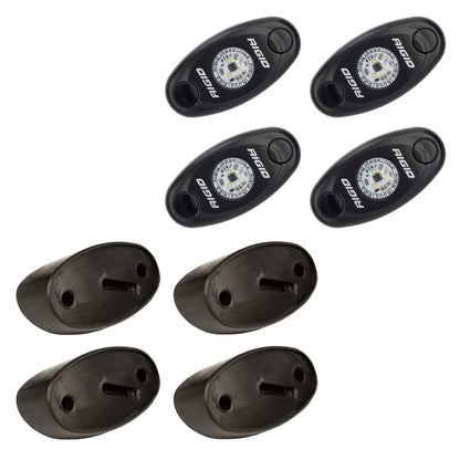 Rigid Industries Rock Light Kit- Cool White (4 lights).