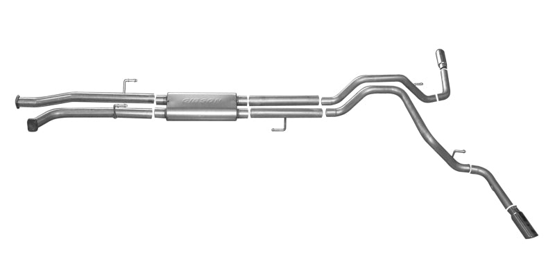 Gibson 14-19 Toyota Tundra SR 4.6L 2.5in Cat-Back Dual Extreme Exhaust - Stainless.