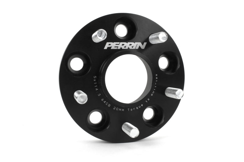 Perrin 17-18 Honda Civic Si 64.1mm Hub 5x114.3 20mm Wheel Spacers (One Pair).