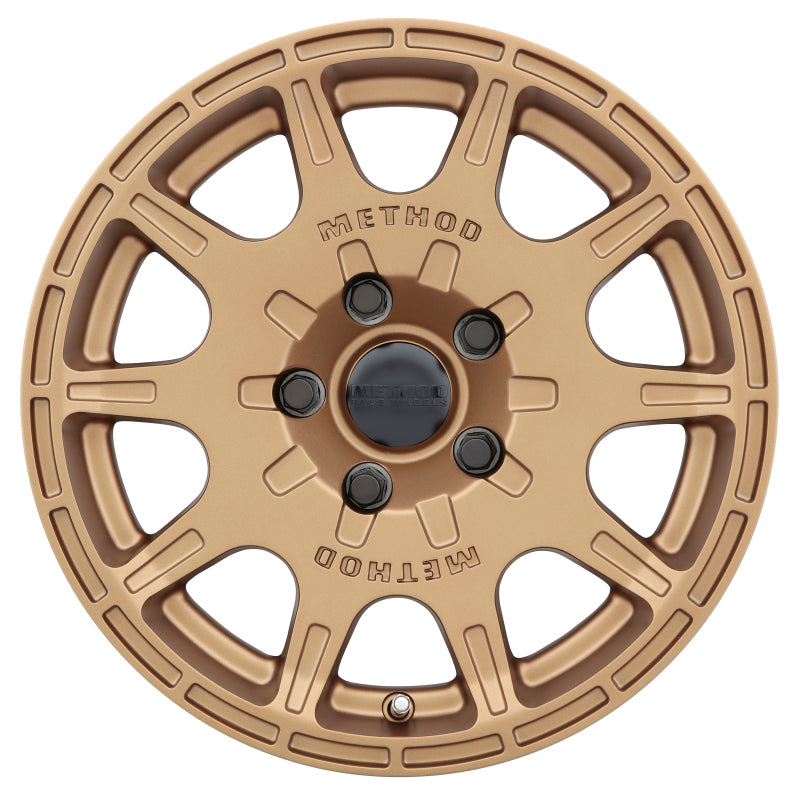 Method MR502 VT-SPEC 2 15x7 +15mm Offset 5x100 56.1mm CB Method Bronze Wheel.