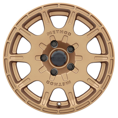 Method MR502 VT-SPEC 2 15x7 +15mm Offset 5x100 56.1mm CB Method Bronze Wheel.
