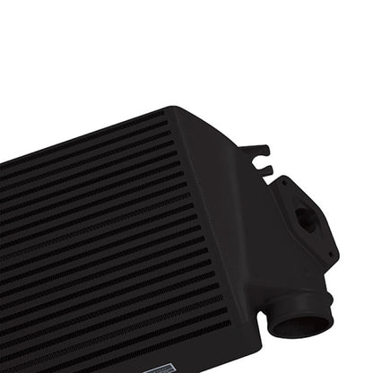 Mishimoto 08-14 Subaru WRX Top-Mount Intercooler Kit - Powder Coated Black & Black Hoses.