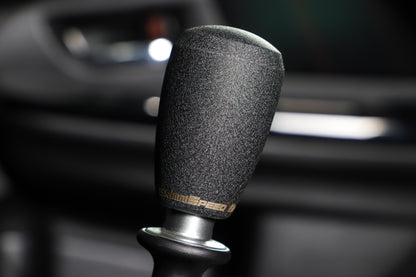 GrimmSpeed Shift Knob Stainless Steel - Subaru 5 Speed and 6 Speed Manual Transmission - Black.