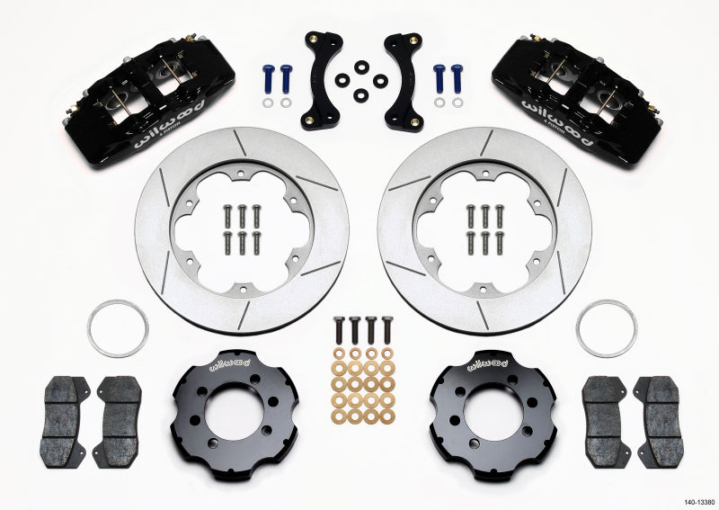 Wilwood Dynapro 6 Front Hat Kit 11.00in GT Rotor 95-05 Miata.