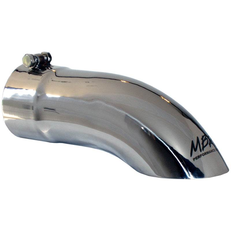 MBRP Universal Tip 4 O.D. Turn Down 4 inlet 12 length.