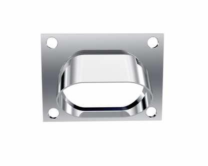 QTP Bolt-On QTEC Low Profile Oval Turn Down.
