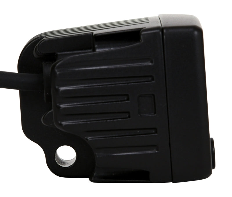 KC HiLiTES C-Series 2in. C2 LED Light 20w Area Flood Beam (Pair Pack System) - Black.