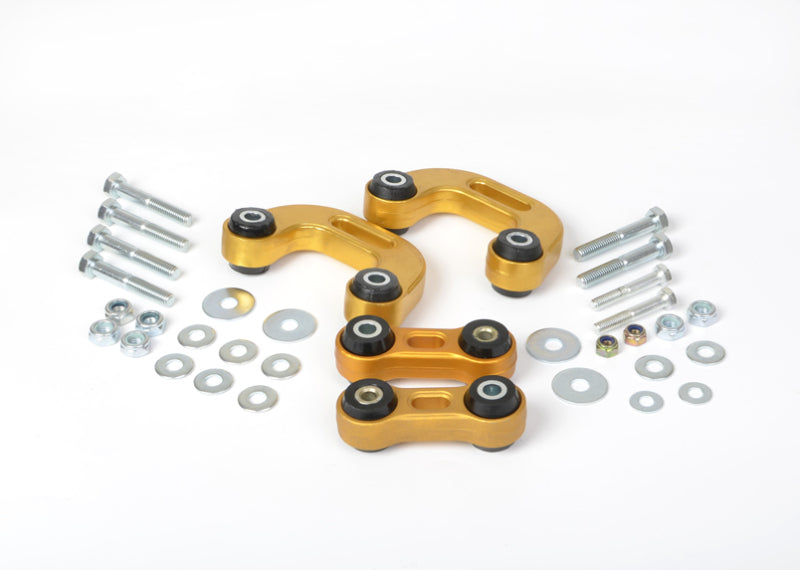 Whiteline 93-00 & 03-07 Subaru Impreza Non-Turbo Front&Rear Sway bar link conv kit - extra h/d alloy.
