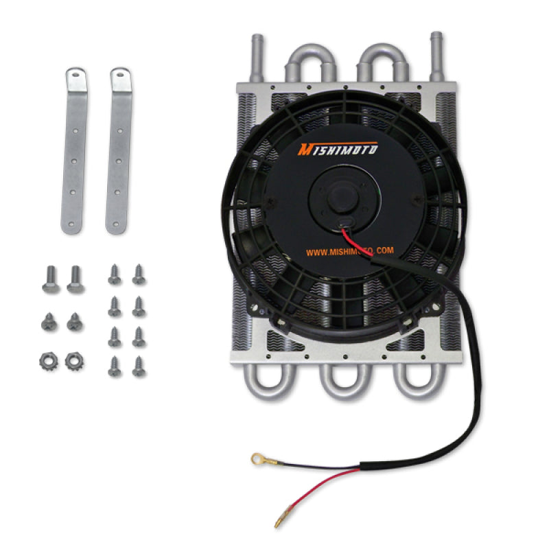 Mishimoto Heavy Duty Transmission Cooler w/ Electric Fan.