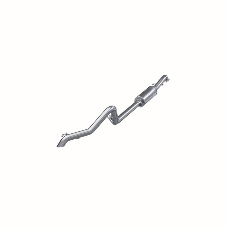 MBRP 12 Jeep Wrangler/Rubicon 3.6L V6 Cat Back Single Rear Exit Off-Road Alum Exhaust.