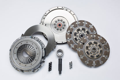 South Bend Clutch 08-09 Ford 6.4L ZF-6 Street Dual Disc Organic Clutch Kit.