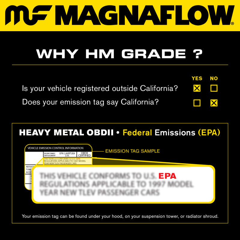 MagnaFlow Catalytic Converter DF 04-06 F-150 Pickup 5.4L 2WD D/S
