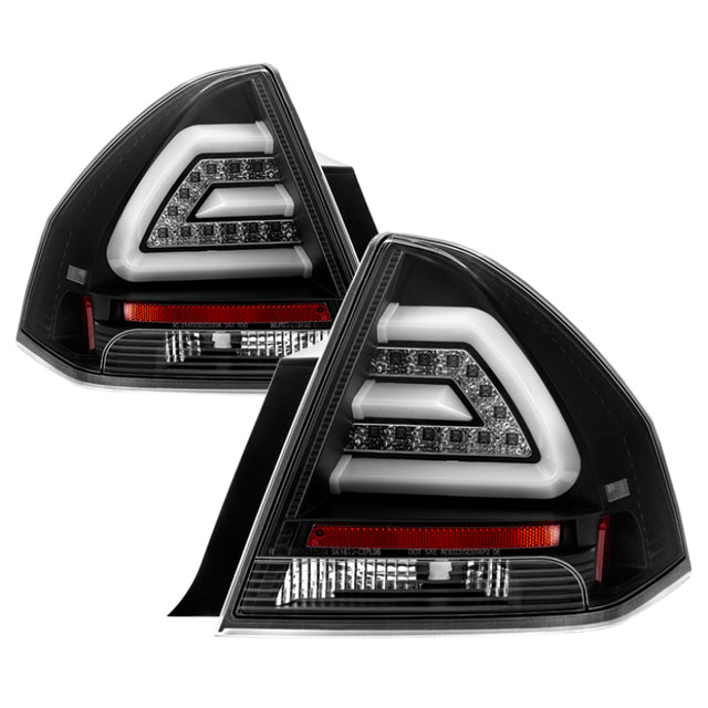 Spyder Chevy Impala 2006-2013 LED Tail Lights Black ALT-YD-CHIP06-LED-BK.