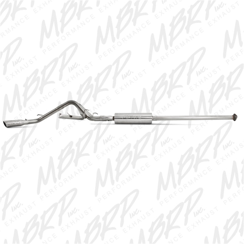 MBRP 05-13 Toyota Tacoma 4.0L EC/CC Dual Split Side T409 Cat Back Exhaust.