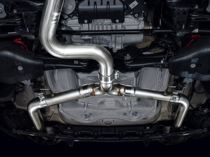 AWE Tuning Track Catback Exhaust - No Tips | 3020-31389