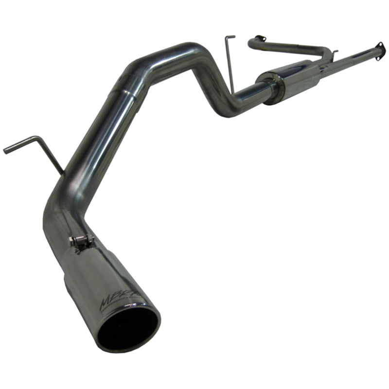 MBRP 2007-2009 Nissan Titan 5.6L EC/CC Cat Back Single Side.