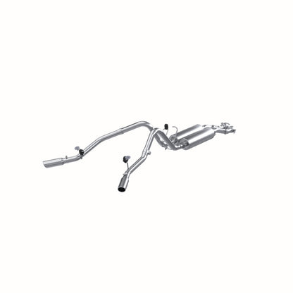 MBRP 2003-2007 Chev/GMC 2500 HD 6.0L CC-SB Cat Back Dual Split Side.