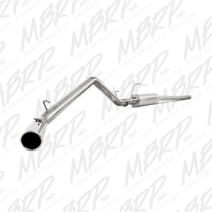MBRP 06-08 Ram Hemi 1500 Mega Cab 5.7L / 03-13 Ram Hemi 2500/3500 5.7L T409 3in Cat Back Single Side.