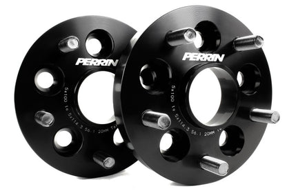 Perrin Wheel Adapter 20mm Bolt-On Type 5x100 to 5x114.3 w/ 56mm Hub (Set of 2).