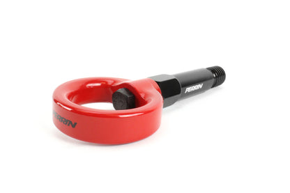 Perrin 2020 Toyota Supra Tow Hook Kit (Rear) - Red.