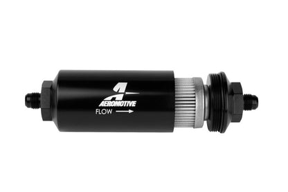 Aeromotive In-Line Filter - (AN-06 Male) 100 Micron Stainless Steel Element.
