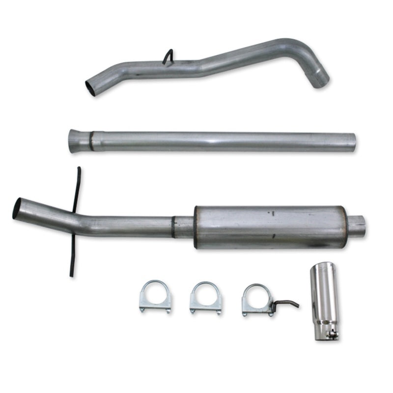 MBRP 11-13 Chevy 1500 Silverado/GMC Sierrai 6.2L V8 3.5in Cat Back Single Side Exhaust AL.