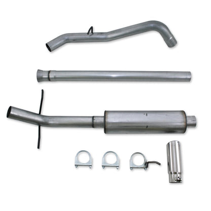 MBRP 11-13 Chevy 1500 Silverado/GMC Sierrai 6.2L V8 3.5in Cat Back Single Side Exhaust AL.